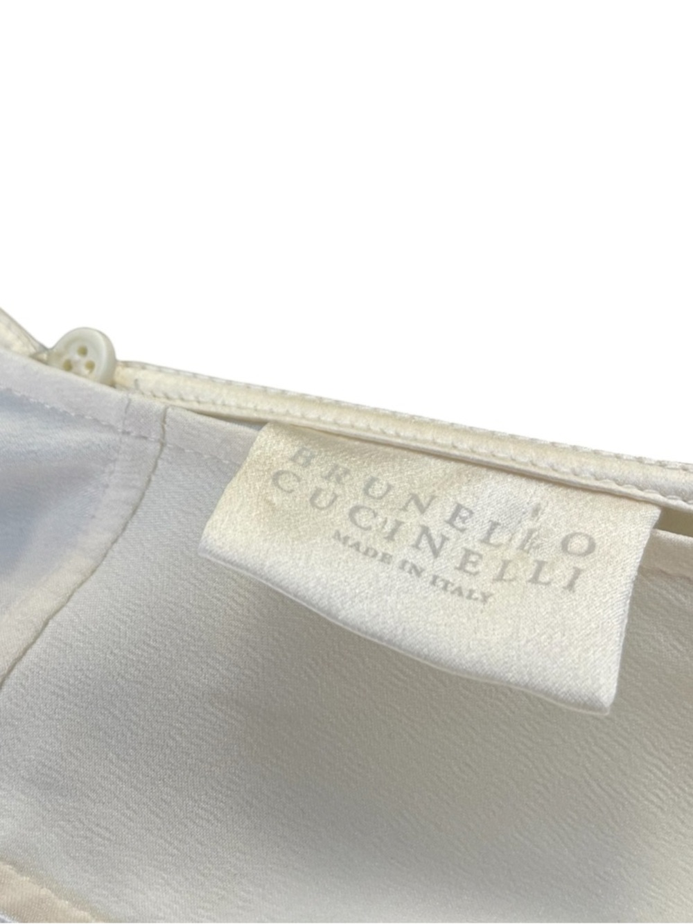 Brunello Cucinelli Silk Tank
Cream Large - Picture 6 of 6